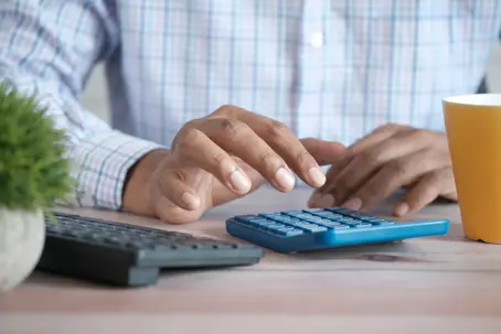 Using calculator