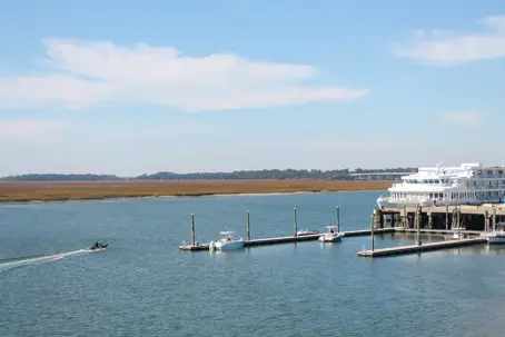 Boat on South Carolina waters