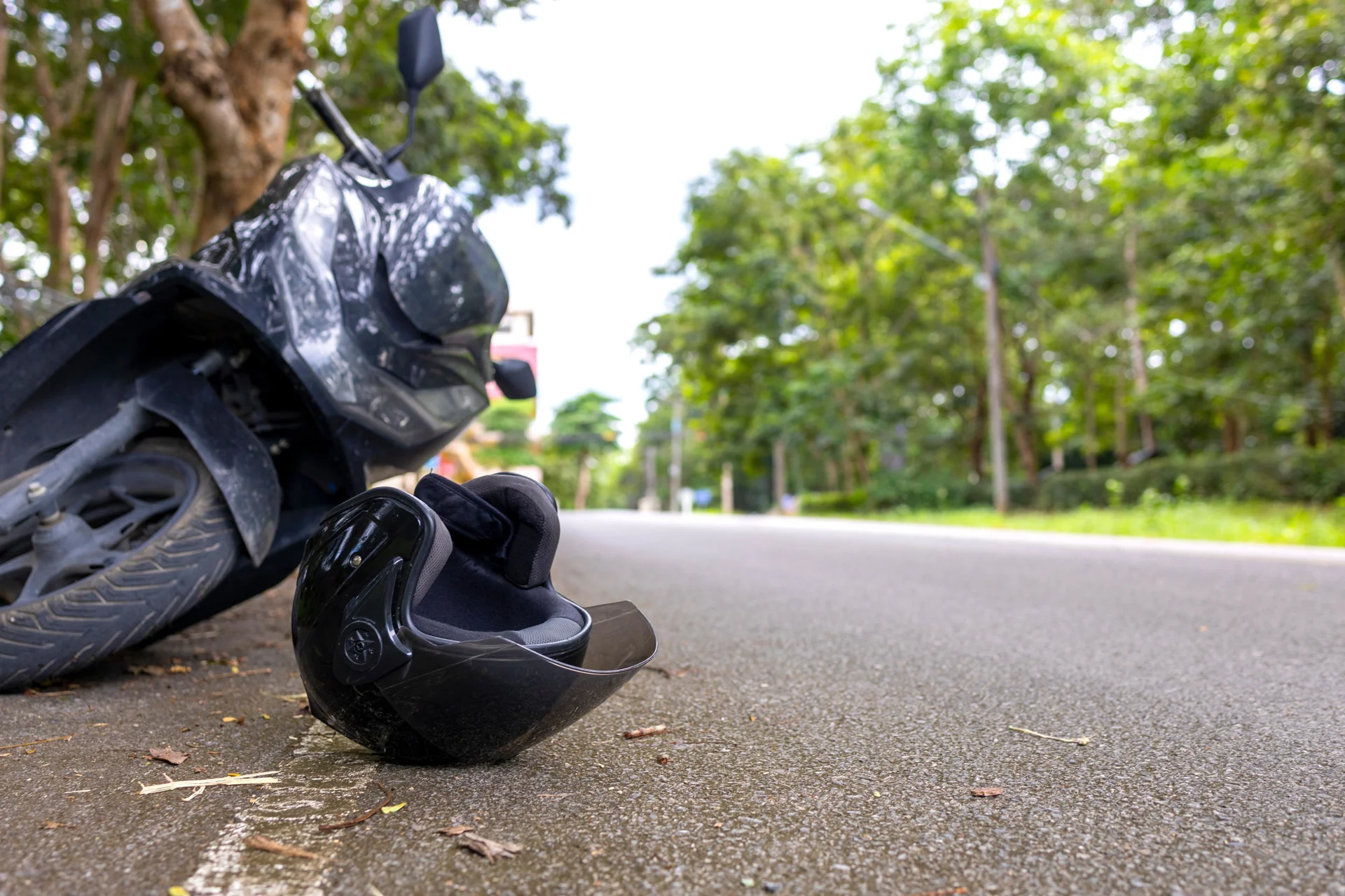 motorcycle crash