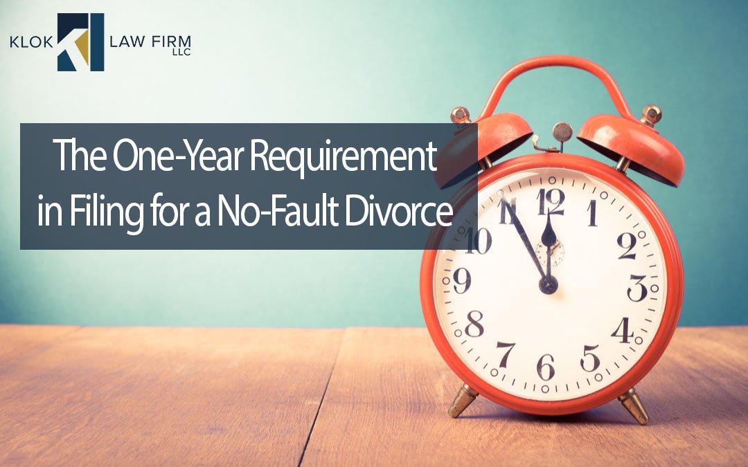 The-One-Year-Requirement-in-Filing-for-a-No-Fault-Divorce